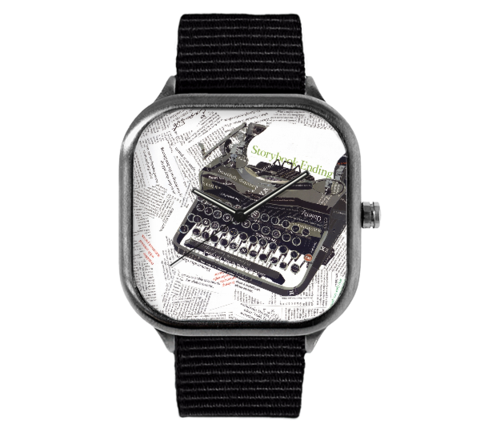 Storybook Ending wrist watch Limited edition of 3 pieces - curtnerArt