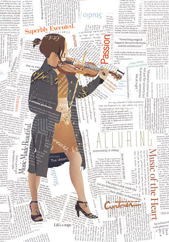 Idyllic Violin - curtnerArt
