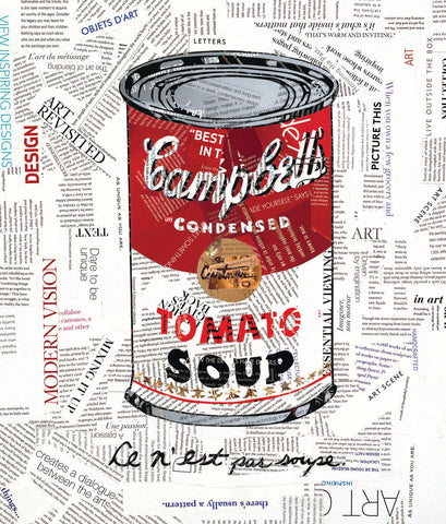 UnCondensed (Homage to Warhol & Magritte) - curtnerArt